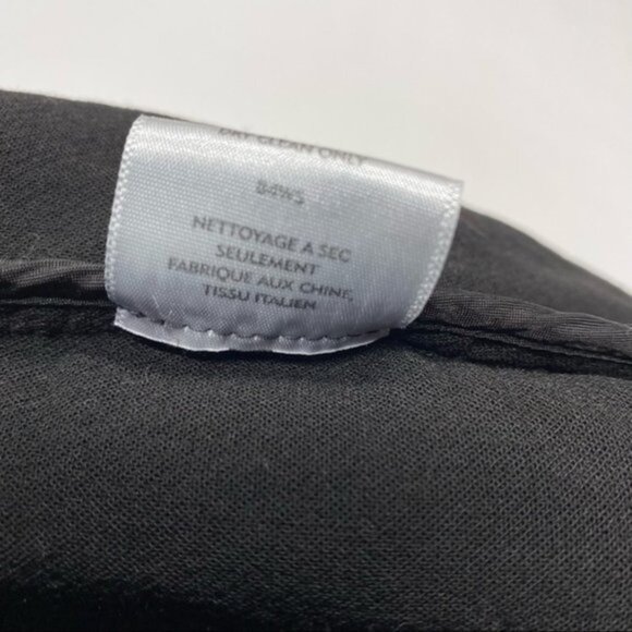 Eileen Fisher Black Jacket‎ Blazer Open Front Size Small - Picture 5 of 7